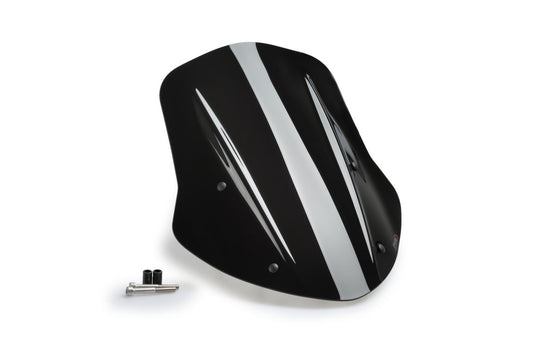 Puig - Windscreen for Ducati Diavel 1260 Touring (2019-21) - Black - Riders Junction