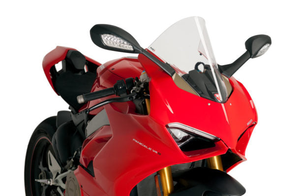 Puig - Windscreen for Ducati Panigale 1100 V4 (2021+) - Clear - Riders Junction