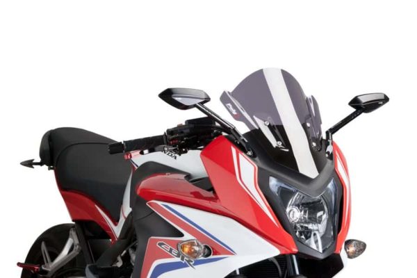Puig - Windscreen for Honda CBR 650 F Racing (2015-18) - Dark Smoke - Riders Junction