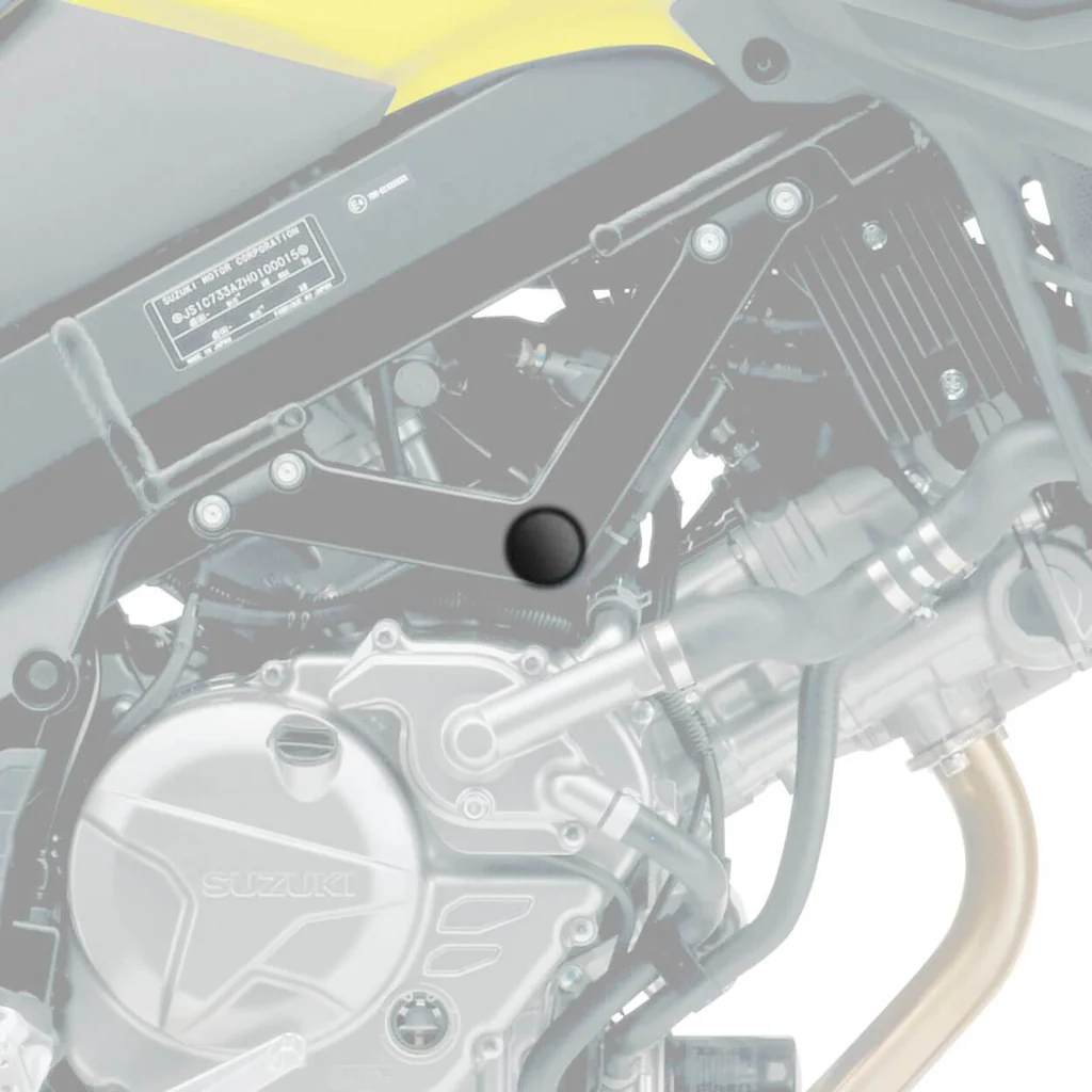 Pyramid Frame Caps for Suzuki V-Strom 650 - 89001