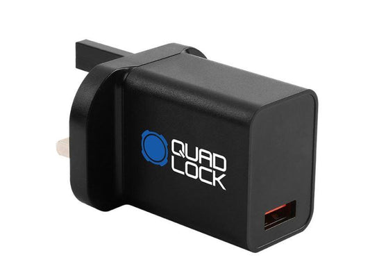 Quadlock® 18W Power Adaptor - UK Standard (Type G)-QLA-PWB-UK