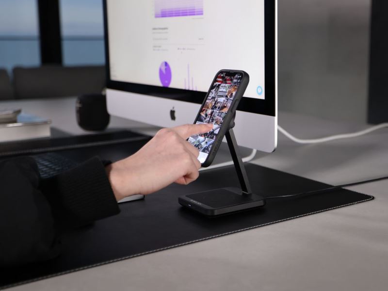 Quadlock® Dual Desktop Wireless Charger-QLM-2DWC