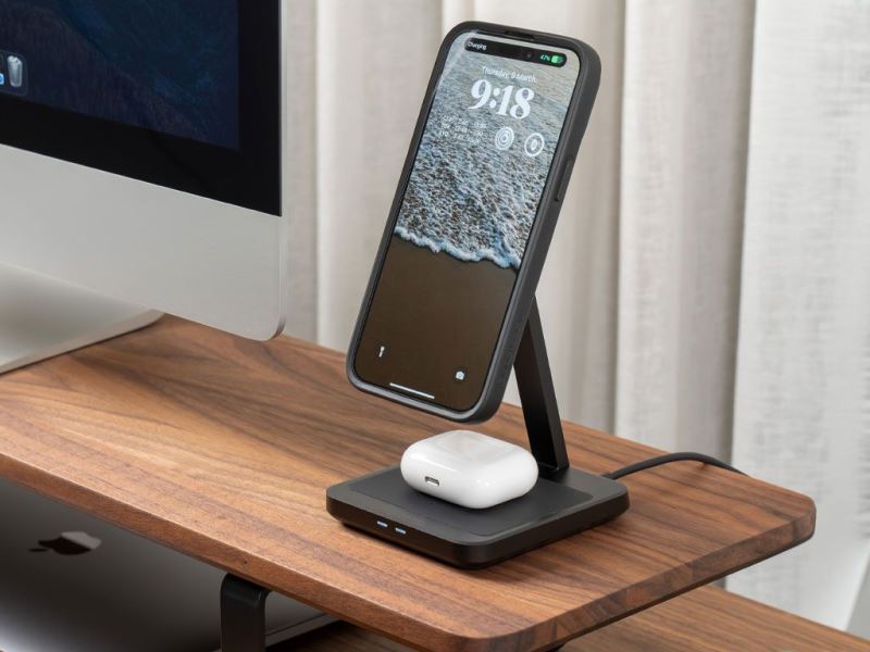 Quadlock® Dual Desktop Wireless Charger-QLM-2DWC