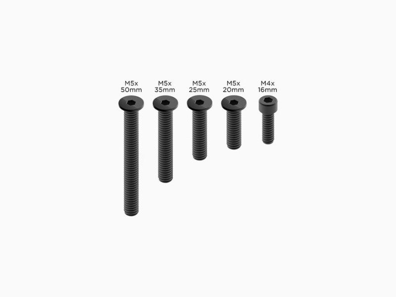 Quadlock® Replacement Motorcycle Pro Screw Set - Black QLP-RSS-PRO-BK