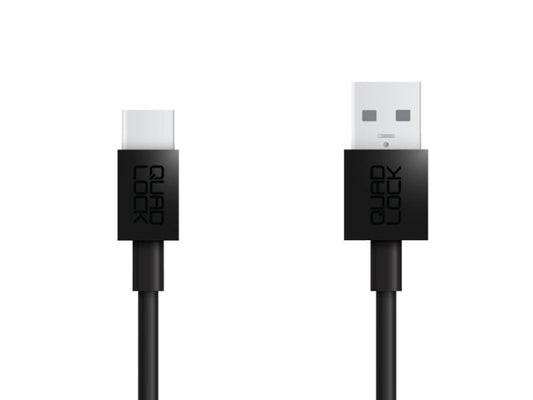 Quadlock® Quad Lock USB-A to USB-C Cable - 20cm-QLA-USB-20C