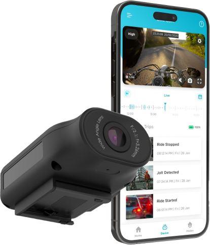 Qubo Bike Dash Cam Pro with Handle Mount Combo - CO-BCM01BL1