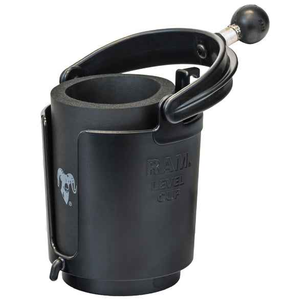 RAM® Level Cup™ 16oz Drink Holder with Ball -  RAM-B-132BU
