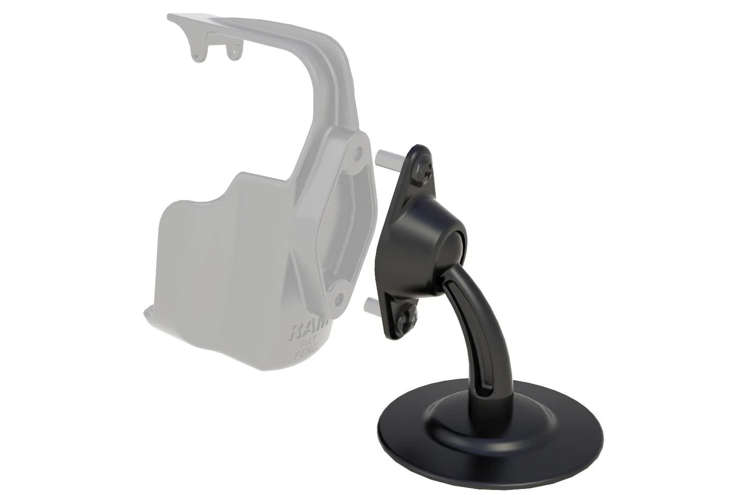 RAM BASE CAR - LIL BUDDY ADHESIVE STICK BASE DASH MOUNT