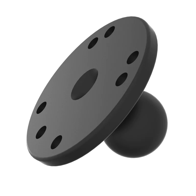 RAM BASE - ROUND PLATE 63.5MM (2.5") B BALL