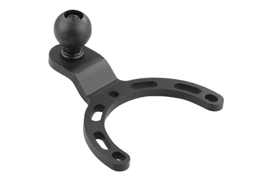 RAM BASE - SMALL GAS TANK BASE WITH 25MM (1") BALL FOR MOTORCYCLES
