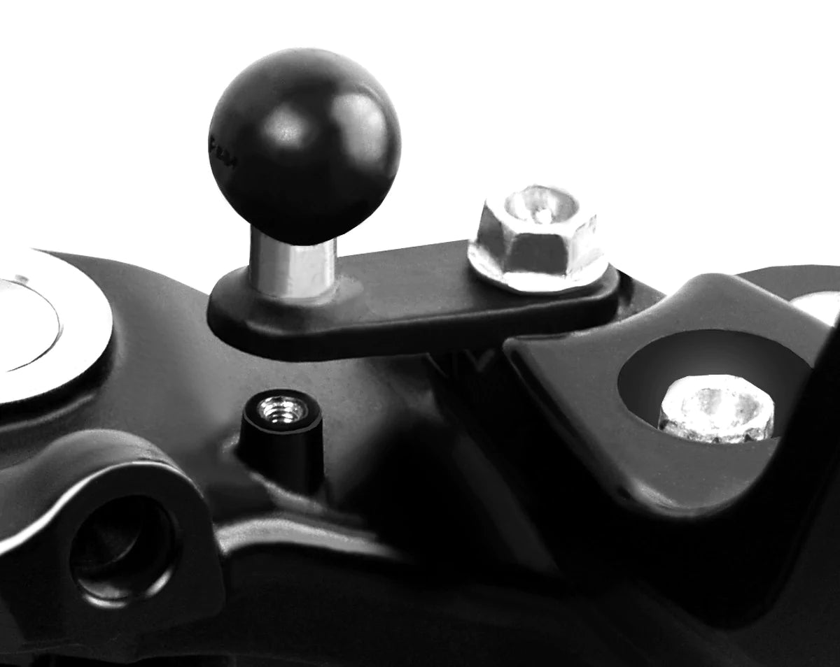 Ram Base - Mirror Base With 11 Mm Hole 57mm X 22mm (2.25" X 0.87")