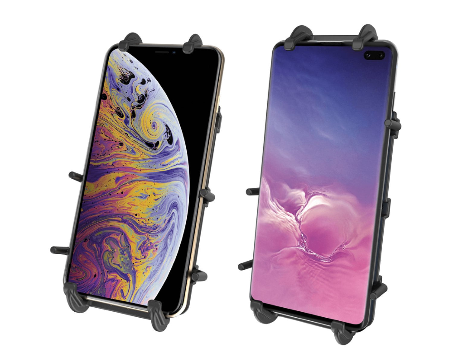 RAM Mounts Quick-Grip XL Spring Loaded Cradle with Ball - Riders Junction