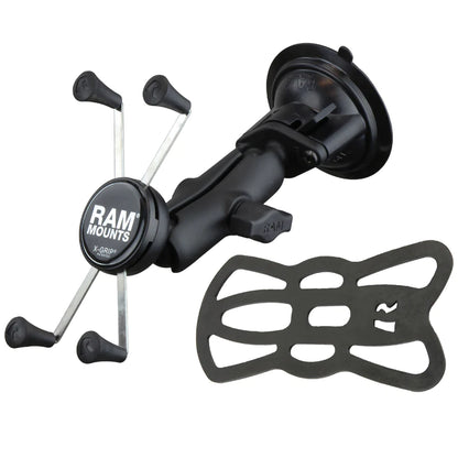 RAM SET - SUCTION CUP X GRIP PHONE CRADLE (ABOVE 127MM (5"))