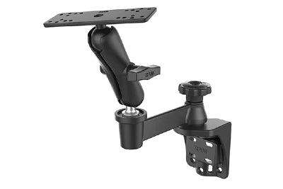 RAM VERTICAL SWING ARM WITH DOUBLE BALL MOUNT