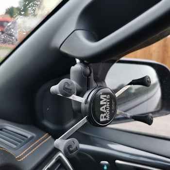 RAM® Ball Adapter Base for Grab Handles & Handlebar Clamps (RAM-B-367BU)