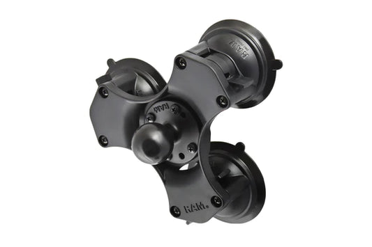 RAM® BASE - SUCTION CUP TWIST-LOCK™ TRIPLE