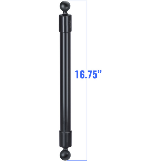 RAM® Mounts 16.75" PVC Pipe Extension with Ball Ends (RAP-BB-230-18U)