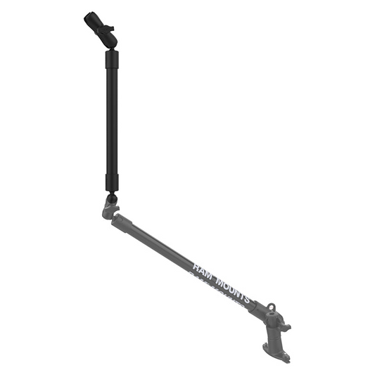 RAM® Mounts 18" PVC Pipe Extension with Ball Ends & Double Socket Arm (RAP-BB-230-18-201U)
