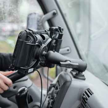 RAM® Mounts Double Socket Arm - C Size Medium (RAM-201U)