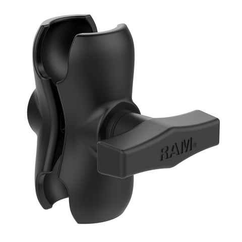 RAM® Mounts Double Socket Arm - C Size Shortn (RAM-201U-B)