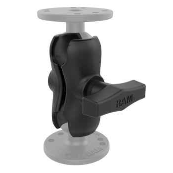 RAM® Mounts Double Socket Arm - C Size Shortn (RAM-201U-B)