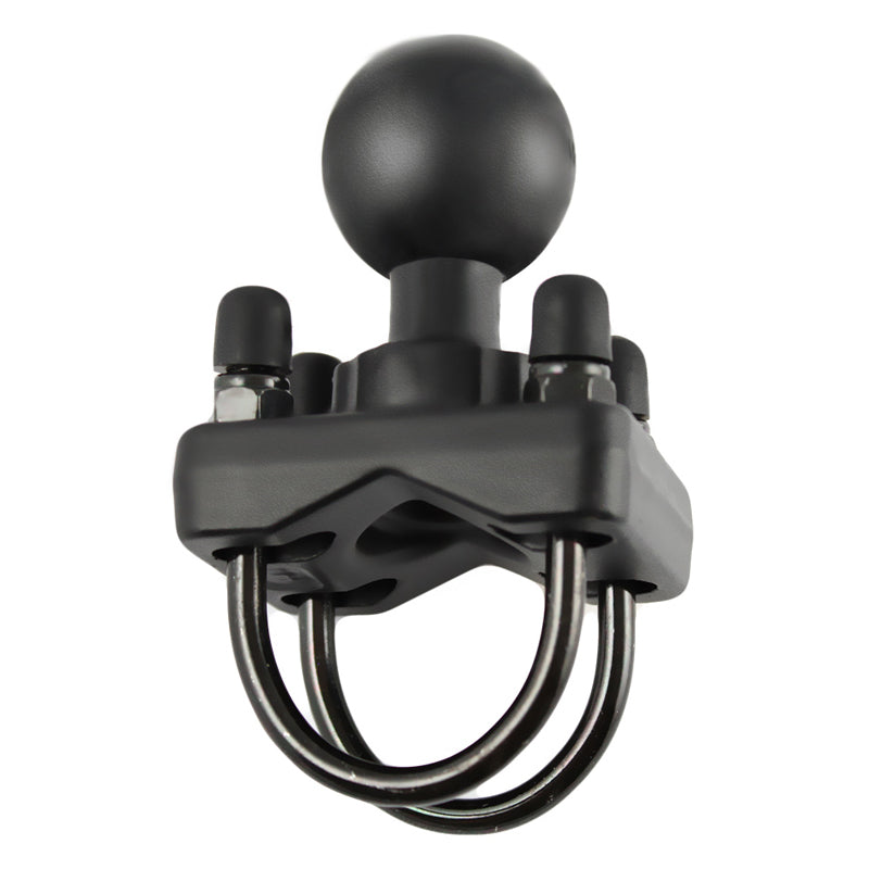 RAM® Mounts Double U-Bolt Ball Base for 1.25" - 1.5" Rails - C Size (RAM-235-1U)
