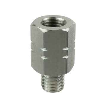 RAM® Mounts Female M10-1.25 to Male M10-1.5 Thread Adapter - 20mm Long (RAM-M10125-M1015)