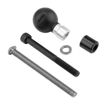 RAM® Mounts Grab Handle & A-Pillar M6 Bolt Replacement Kit with Ball Base (RAM-B-367B-M6U)