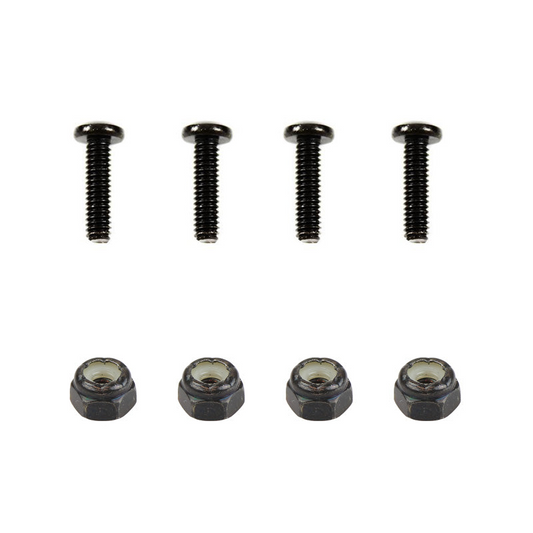 RAM® Mounts Hardware Pack Four #8-32 x 5/8" Screws & Four Nylock Nuts (RAM-HAR-MET-TAB1U)
