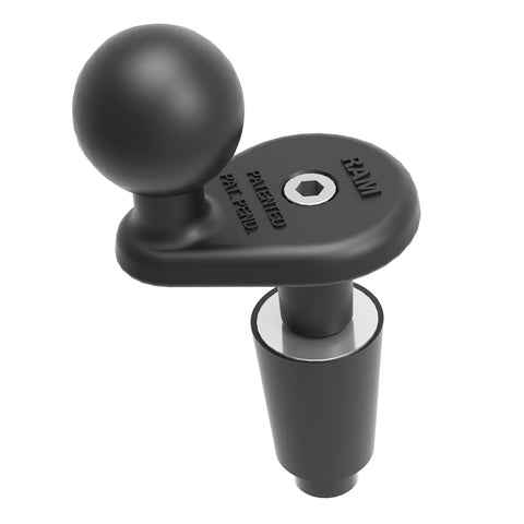 RAM® Mounts Motorcycle Fork Stem Ball Base with Rubber Expansion Plug (RAM-B-342U)