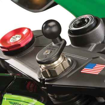 RAM® Mounts Motorcycle Fork Stem Ball Base with Rubber Expansion Plug (RAM-B-342U)