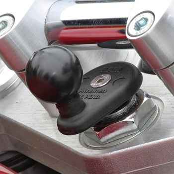 RAM® Mounts Motorcycle Fork Stem Ball Base with Rubber Expansion Plug (RAM-B-342U)