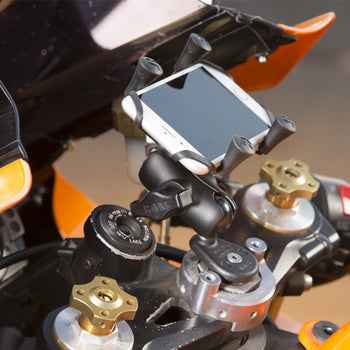 RAM® Mounts Motorcycle Fork Stem Ball Base with Rubber Expansion Plug (RAM-B-342U)