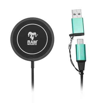 RAM® Mounts Qi2 15W Wireless Charger (RAM-GDS-CHARGE-W2M)