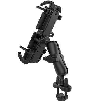 RAM® Mounts Quick-Grip XL Phone Mount with Handlebar U-Bolt Base - Medium (RAM-B-149Z-PD4U)