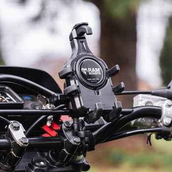 RAM® Mounts Quick-Grip™ Pro Phone Holder with Ball & Vibration Damper - RAM-HOL-PD5BVU