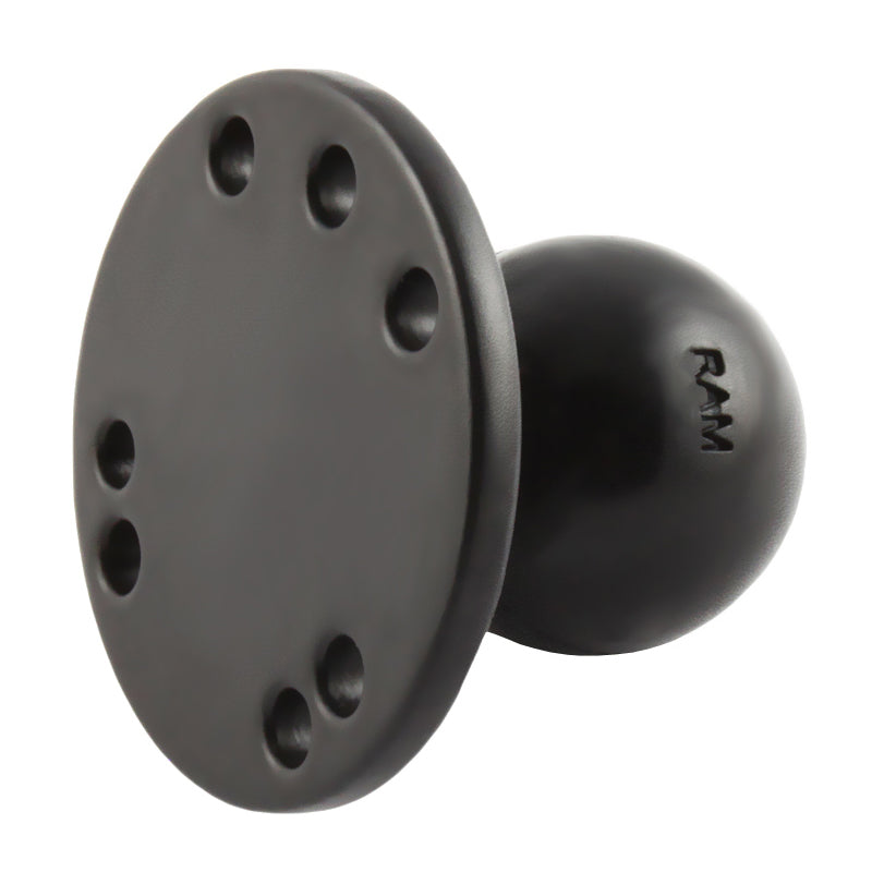 RAM® Mounts Stainless Steel Round Ball Base (RAM-202SU)