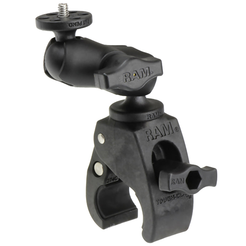RAM® Mounts Tough-Claw™ Small Clamp Mount with 1/4"-20 Action Camera Adapter (RAM-B-400-A-366U)