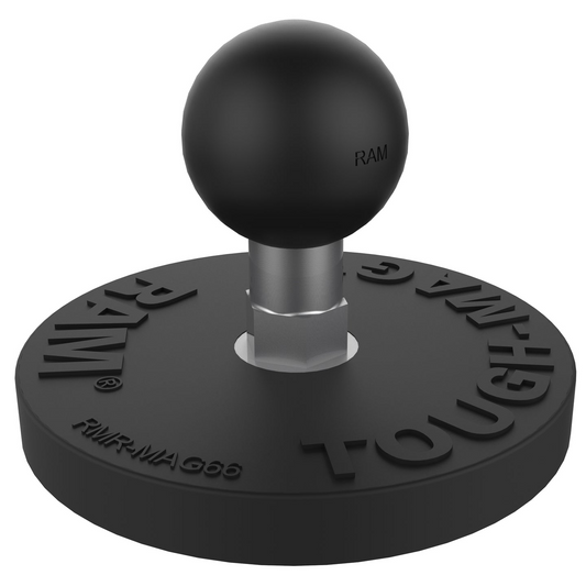 RAM® Mounts Tough-Mag™ 66MM Diameter Magnetic Ball Base - RAM-B-MAG66U