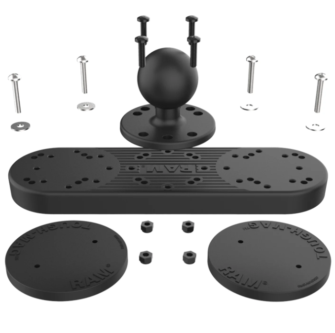 RAM® Mounts Tough-Mag™ Double Magnetic Ball Base (RAM-202-333-MAG88U)