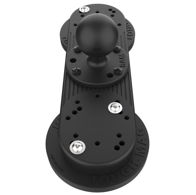 RAM® Mounts Tough-Mag™ Double Magnetic Ball Base (RAM-202-333-MAG88U)