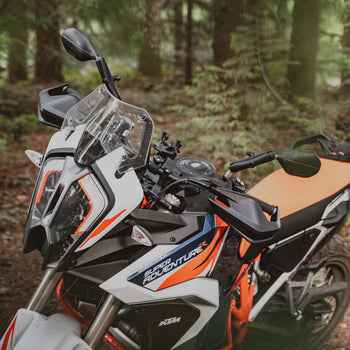 RAM® Mounts Tough-Mirror™ Kit with M10-1.25 Bases + M10-1.5 Adapters - Long Arm (RAM-B-349-M1015-C-465RL)