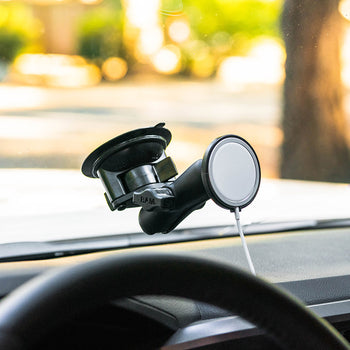 RAM® Mounts Twist-Lock™ Suction Cup Mount for Apple MagSafe (2020) - RAM-B-166-AP-MAGU