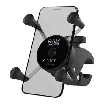 RAM® Mounts X-Grip® Phone Mount with Low-Profile Small Tough-Claw™ - RAM-HOL-UN7-400-2U