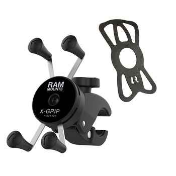 RAM® Mounts X-Grip® Phone Mount with Low-Profile Small Tough-Claw™ - RAM-HOL-UN7-400-2U