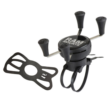 RAM® Mounts X-Grip® Phone Mount with RAM® EZ-On/Off™ Bicycle Base (RAP-274-1-UN7U)