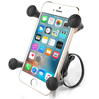 RAM® Mounts X-Grip® Phone Mount with RAM® EZ-On/Off™ Bicycle Base (RAP-274-1-UN7U)