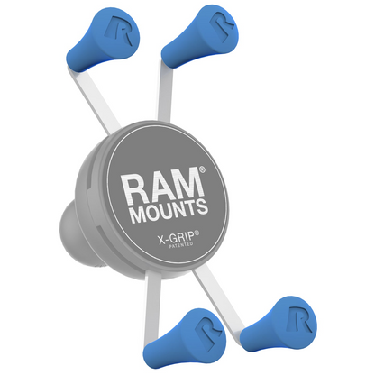 RAM® X-Grip® Blue Rubber Cap 4-Pack - RAP-UN-CAP-4-BLUEU