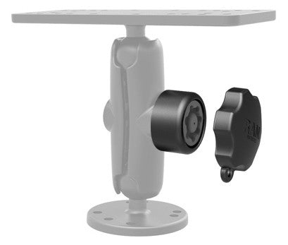 RAM Mixed Combination Pin-Lock Security Knob and Key Knob for 1" Dia B Size Arms (RAP-S-KNOB3U) - Riders Junction