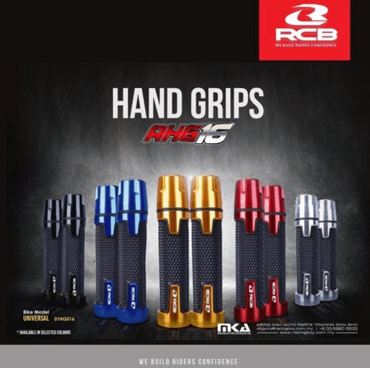 RCB AHG16 GRIP SET 01HG016 ( SILVER ) - Riders Junction